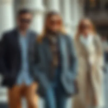 A well-coordinated classic ensemble showcasing harmony