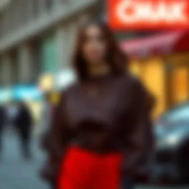 Fashion Forward: Outfit Combinations with Elastic Sleeve Blouses Fashionable outfit combinations featuring elastic sleeve blouses