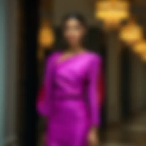 The Allure of Sleeve Slits in Contemporary Fashion Elegant dress featuring unique sleeve slits