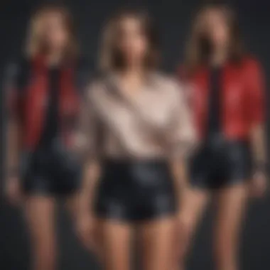 Fashionable Outfit Combinations Fashionable outfit combinations featuring black shorts