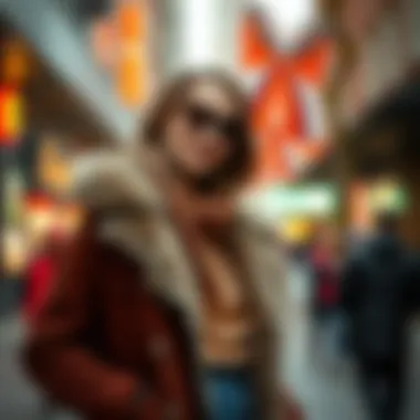 Chic Combinations for All Body Types Stylish combination ideas for various body types with fur parkas