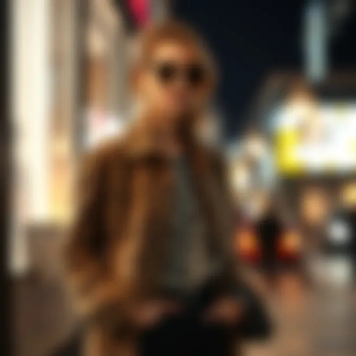 Chic Leopard Print Jacket Fashionable leopard print jacket styled with accessories