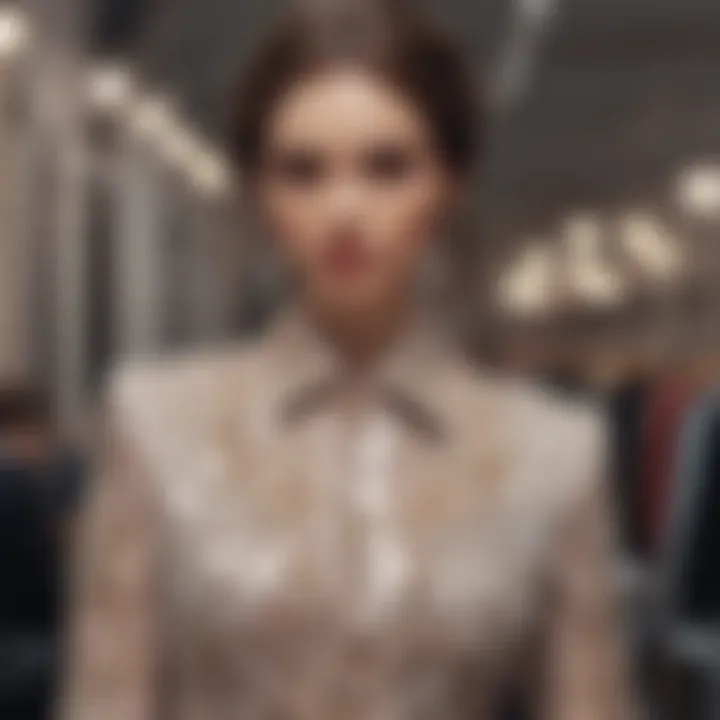 A captivating display of limited edition fashion pieces illustrating uniqueness.