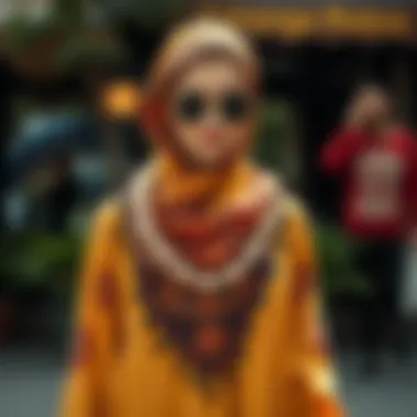 Stylish Outfit with Matmazel Shawl