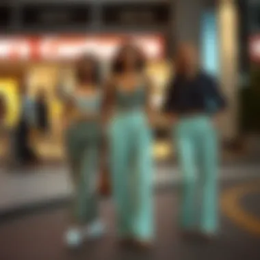 Different Body Types and Mint Pants