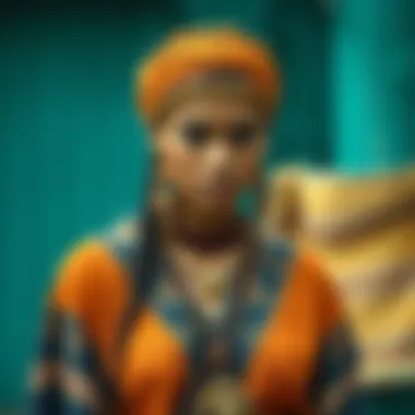 Modern interpretation of traditional garments in fashion