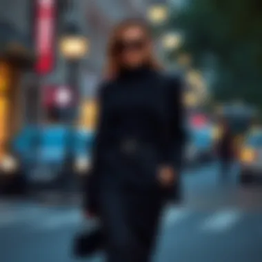 Chic Black Outfit for Sophistication Chic black outfit that embodies sophistication