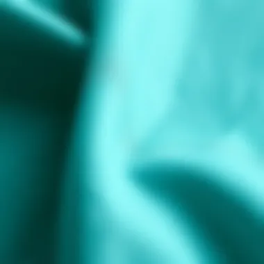 Detailed view of non-iron fabric texture