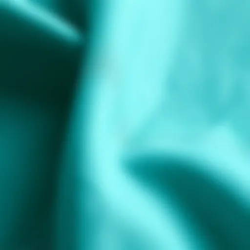 Detailed view of non-iron fabric texture