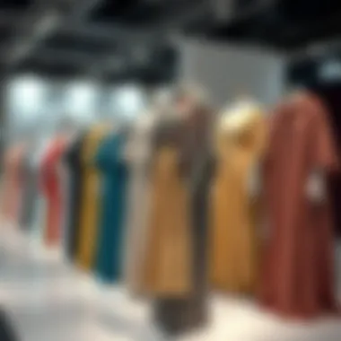 Diverse Styles of Cape Dresses Diverse styles of cape dresses on display