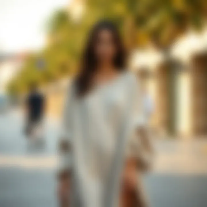 Seasonal trends featuring oversized tunic in fashionable outfits