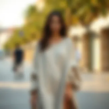 Seasonal Trends with Oversized Tunic Outfits Seasonal trends featuring oversized tunic in fashionable outfits