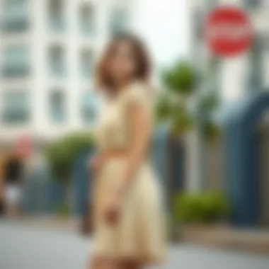 Everyday Chic: Casual Short Bell Dress Casual short bell dress for everyday wear