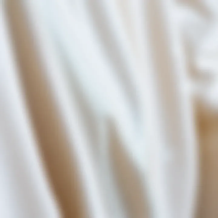 Close-up of the fabric texture of a silver glitter blouse