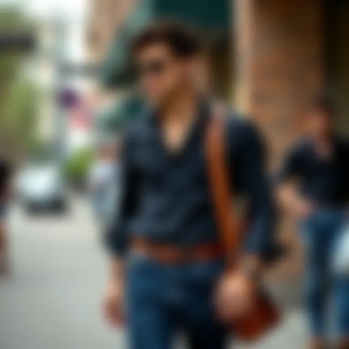 Stylish Combinations: Black Shirts and Denim Styles Stylish combinations of black shirts and various denim styles