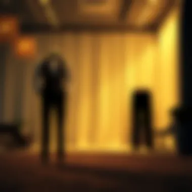 Stylish black pants arrangement for formal event