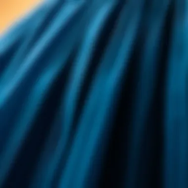 Textural Beauty of Pleats Close-up of pleating details highlighting the texture of the fabric.