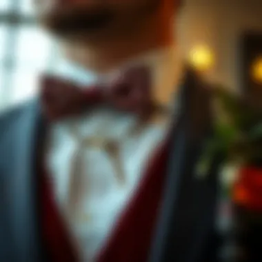 Stylish accessories to complement groom's attire