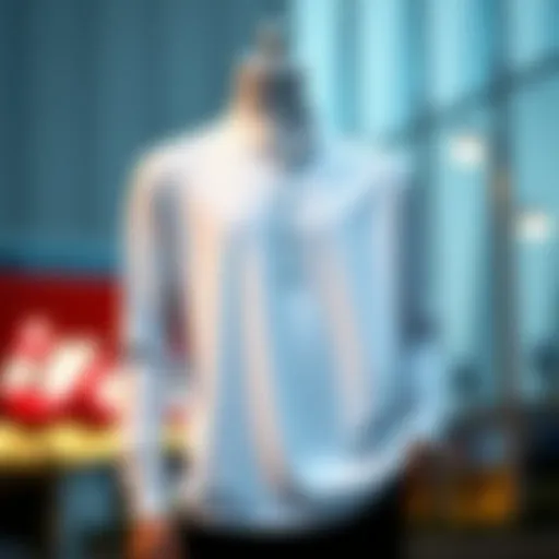 Elegant sport tunic shirt showcasing modern design