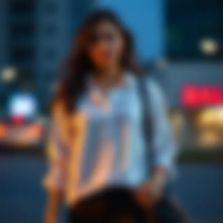 Versatile styling options for sport tunic shirts