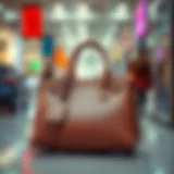 A stylish handbag reflecting modern fashion trends