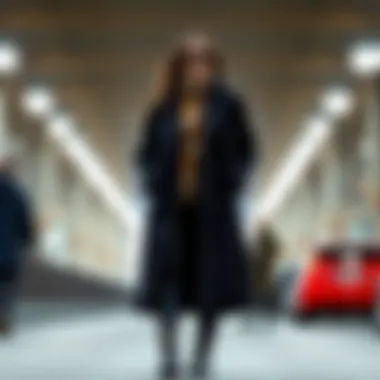 Styling Tips with Synthetic Wool Coats Fashionable outfit featuring a synthetic wool coat paired with accessories