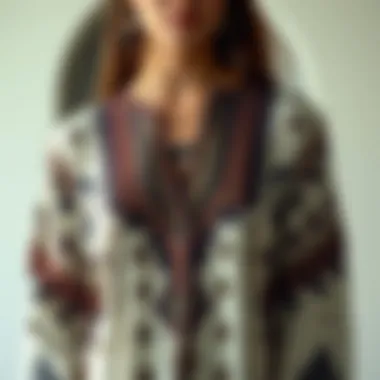 Elegant Tunic Design with Intricate Patterns Elegant design of a tunic showcasing intricate patterns