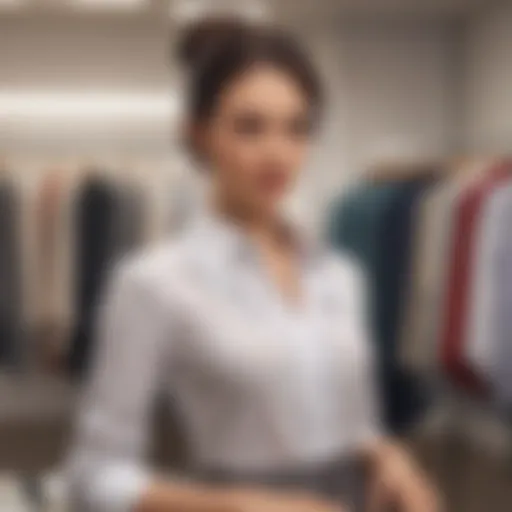 Elegant selection of modest blouses