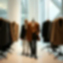 Elegant collection of modest blazers arranged stylishly