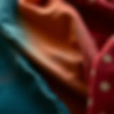 Rich Fabric Swatches for Modest Jackets Rich fabric swatches highlighting textures for modest jackets