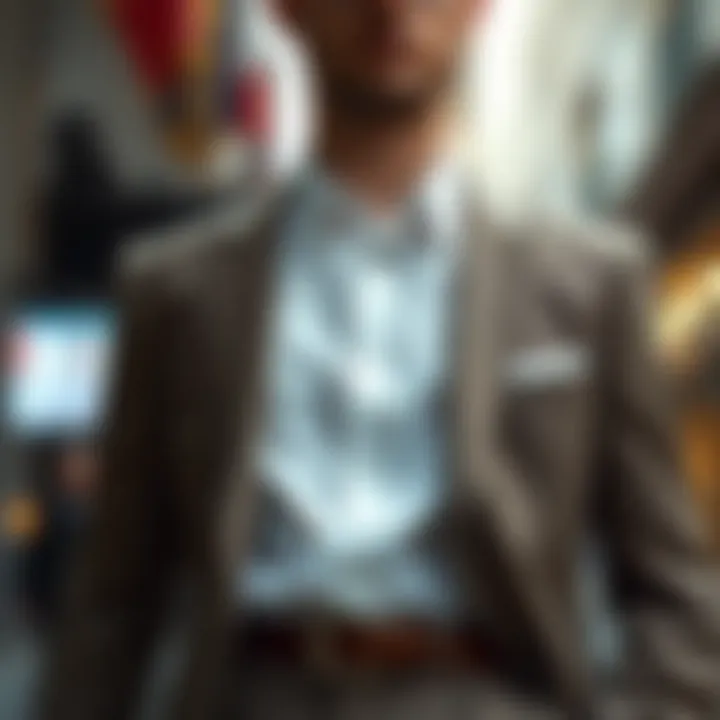 Elegant outfit featuring a shirt and suit combination