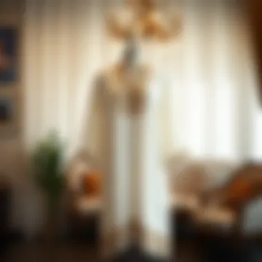 Elegant Tunic Dress Elegant tunic dress displayed in a stylish setting