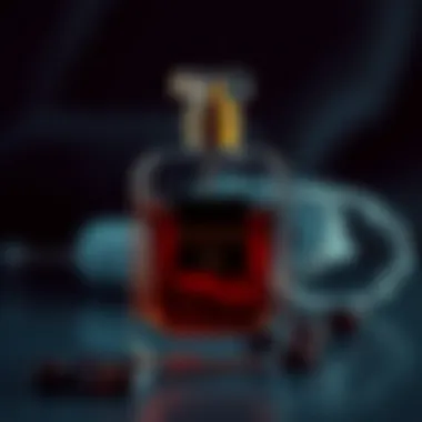 Captivating scent notes illustration