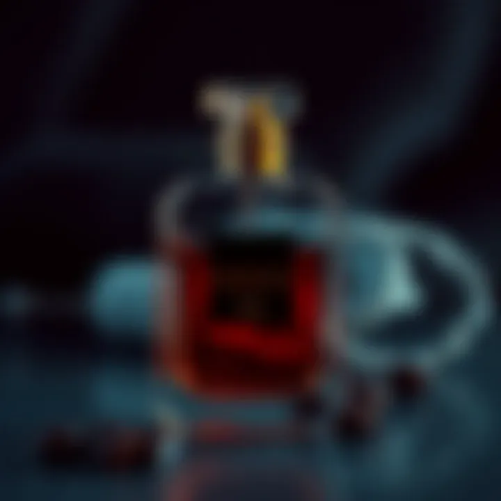 Captivating scent notes illustration