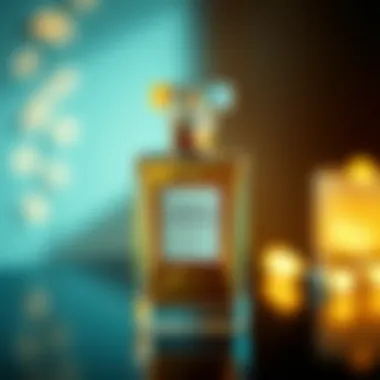 Elegant fragrance bottle design