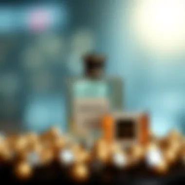 Luxury packaging of Vakko fragrance