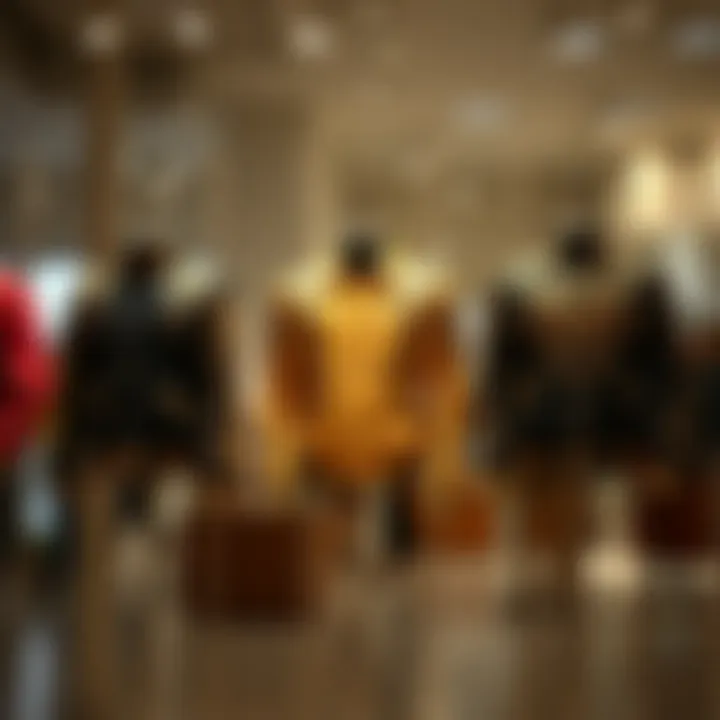 Historical evolution of Versace jackets displayed