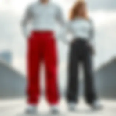 Versatile sports fabric pants suitable for various occasions