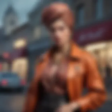 Stylish Vizon Abiye Tesettür Outfit