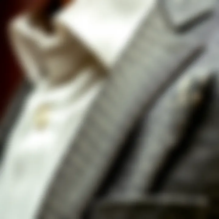 Close-up of Wessi fabric showcasing quality craftsmanship