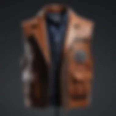 Trendy Vest with Accessories Trendy vest pairing with modern accessories.
