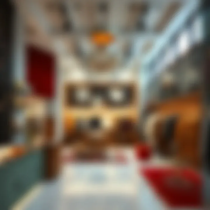 Inviting atmosphere of Zeruj Pendik store interior